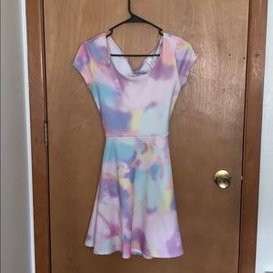 Colorful pastel dress